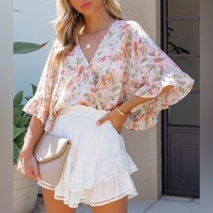 Vici Floral Bodysuit NEW